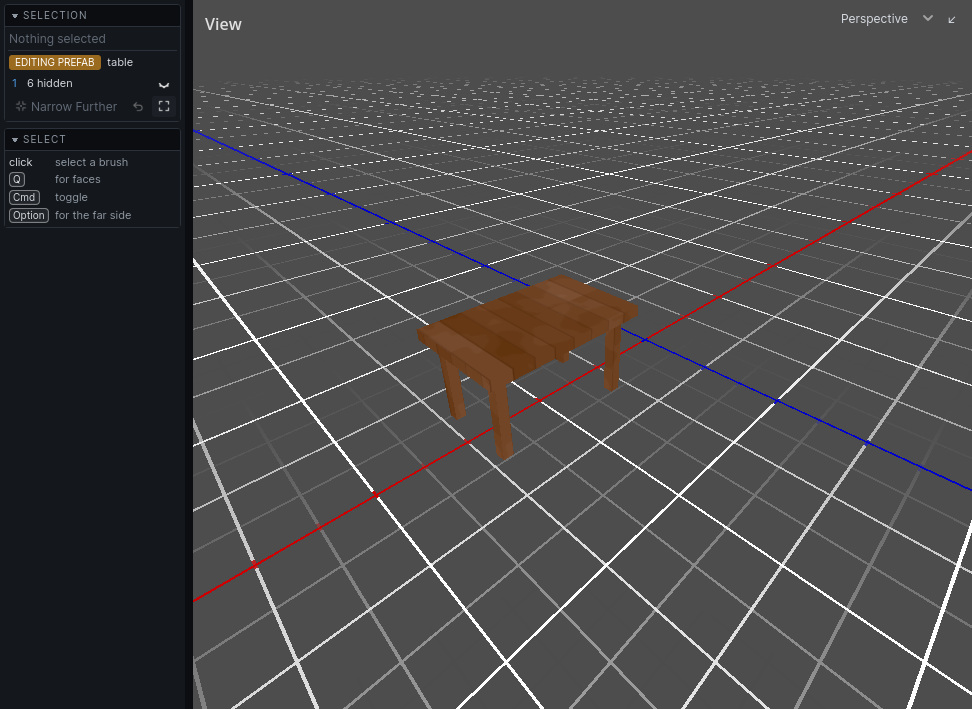 Editing a prefab through one of its instances